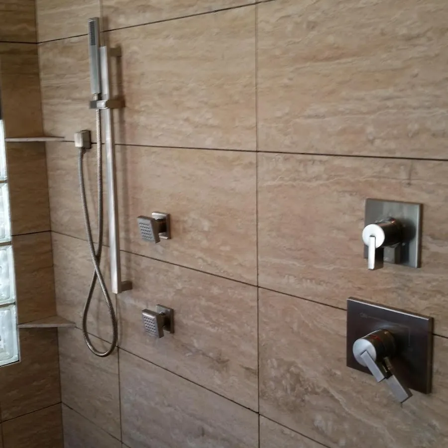 Shower fixture installation for Gas Line Repair in Wheeling